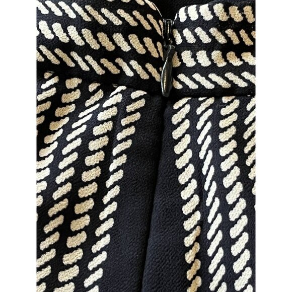 ANNE KLEIN Bilbao Stripe Chiffon Midi Skirt Women’s Sz 4 - Picture 9 of 11